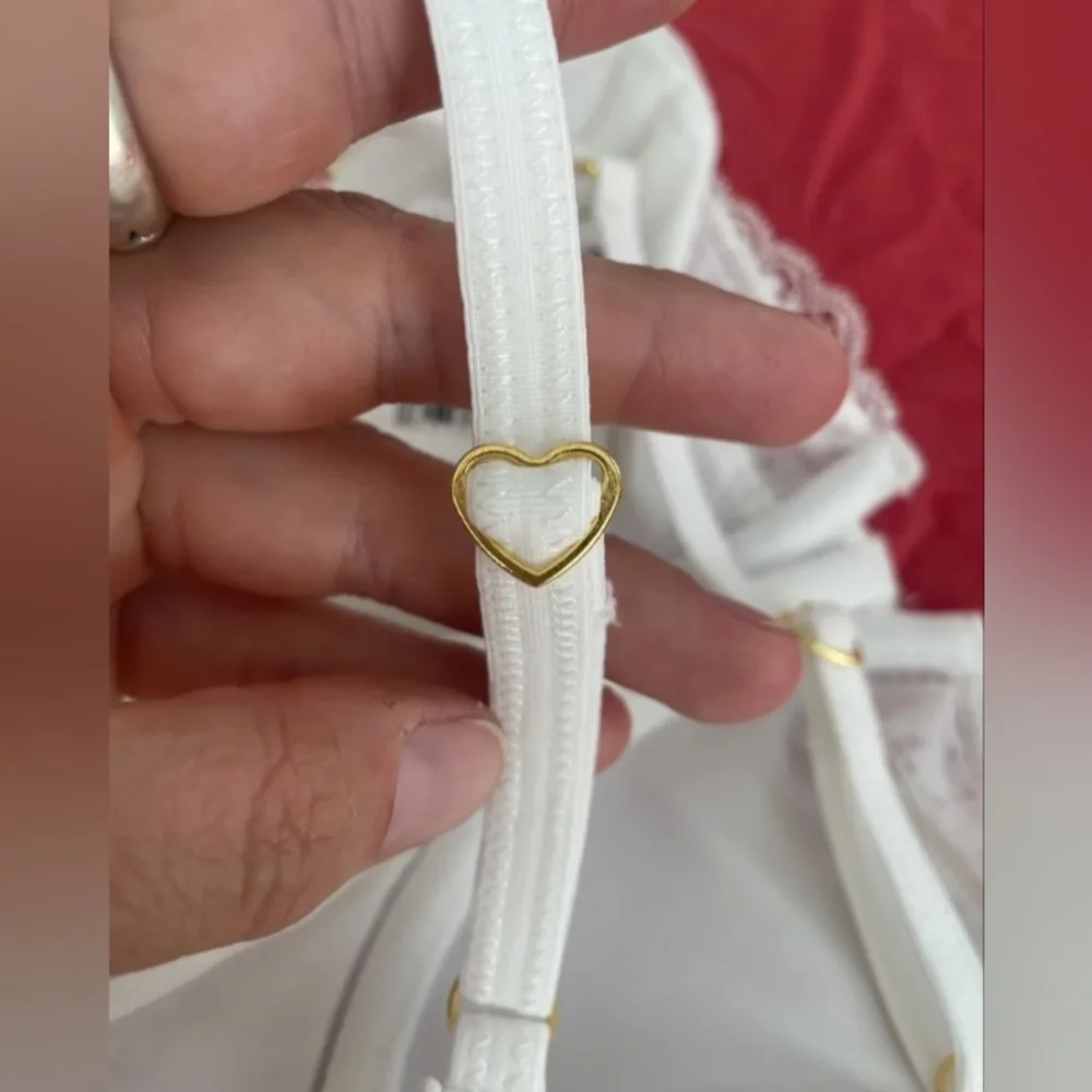 Free People Intimately Free Lots Of Love Strapless Underwire Bra Ivory Size XS - Picture 5 of 9